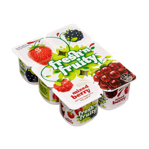 Fresh 'n Fruity Mixed Berry Yoghurt 6 x 125g | Auckland Grocery Delivery Get Fresh 'n Fruity Mixed Berry Yoghurt 6 x 125g delivered to your doorstep by your local Auckland grocery delivery. Shop Paddock To Pantry. Convenient online food shopping in NZ | Grocery Delivery Auckland | Grocery Delivery Nationwide | Fruit Baskets NZ | Online Food Shopping NZ 