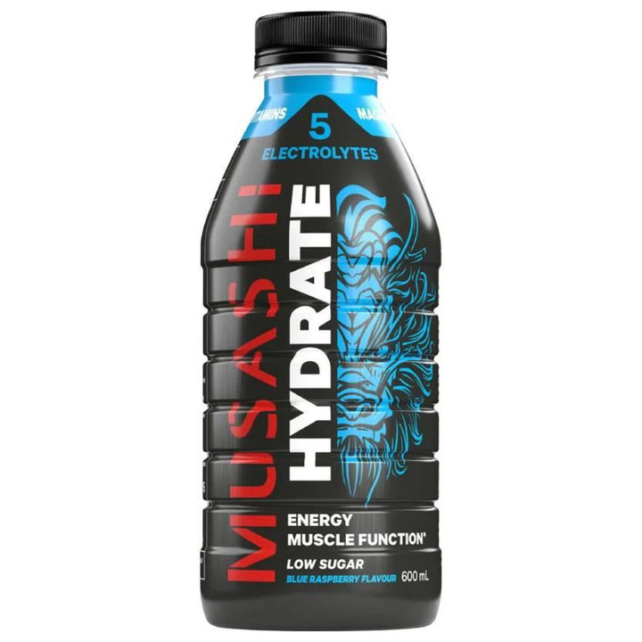 Musashi Hydrate Blue Raspberry Drink 600ml | Auckland Grocery Delivery Get Musashi Hydrate Blue Raspberry Drink 600ml delivered to your doorstep by your local Auckland grocery delivery. Shop Paddock To Pantry. Convenient online food shopping in NZ | Grocery Delivery Auckland | Grocery Delivery Nationwide | Fruit Baskets NZ | Online Food Shopping NZ 