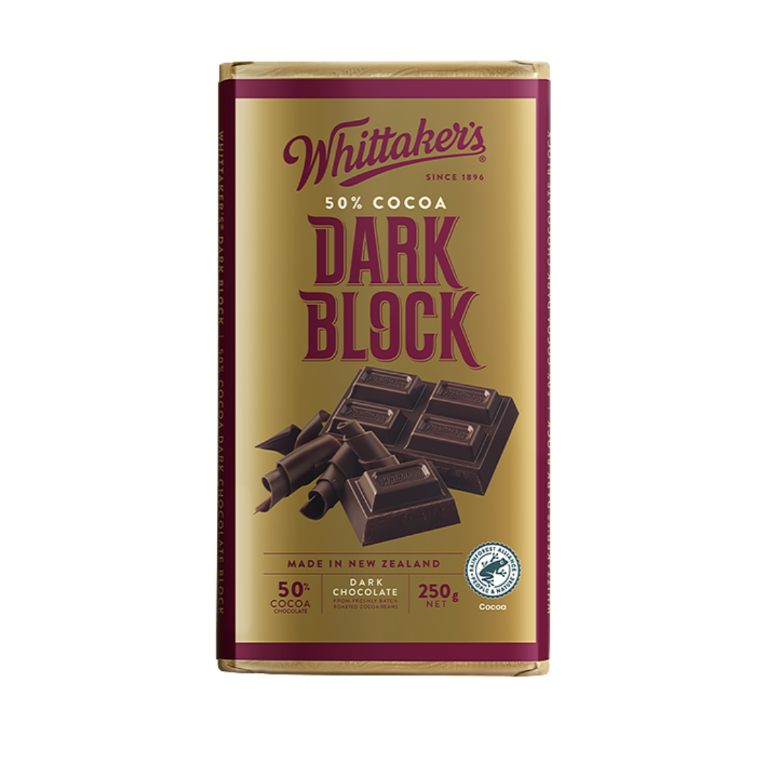 Whittaker's 50% Dark - 250g ︳Chocolate NZ