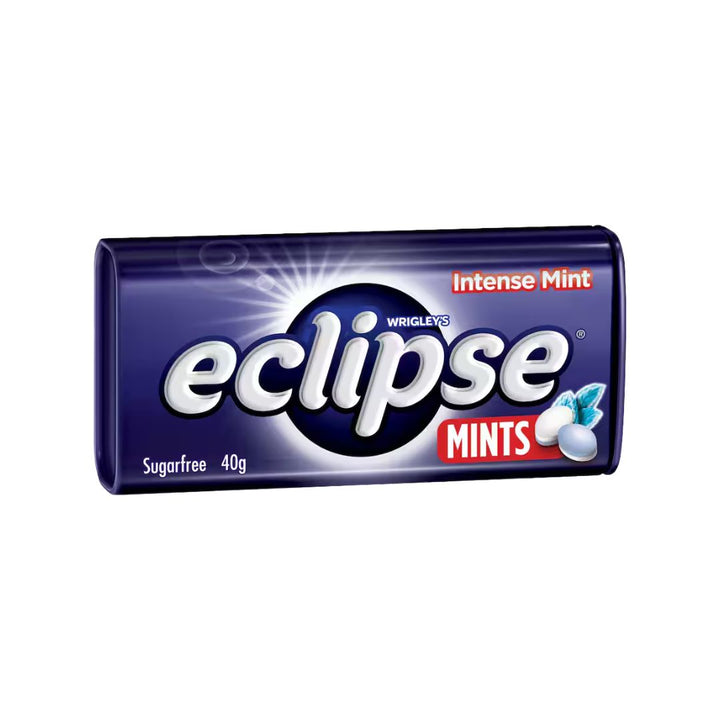 Eclipse Intense Mints | Auckland Grocery Delivery Get Eclipse Intense Mints delivered to your doorstep by your local Auckland grocery delivery. Shop Paddock To Pantry. Convenient online food shopping in NZ | Grocery Delivery Auckland | Grocery Delivery Nationwide | Fruit Baskets NZ | Online Food Shopping NZ Sugar-free intense mints for long-lasting freshness. Perfect for work or travel. Shop Eclipse Mints online with NZ-wide grocery delivery.