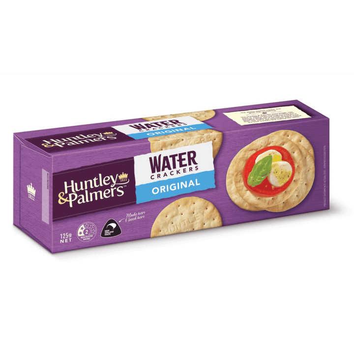 Huntley & Palmer's Water Crackers Original | Auckland Grocery Delivery Get Huntley & Palmer's Water Crackers Original delivered to your doorstep by your local Auckland grocery delivery. Shop Paddock To Pantry. Convenient online food shopping in NZ | Grocery Delivery Auckland | Grocery Delivery Nationwide | Fruit Baskets NZ | Online Food Shopping NZ 