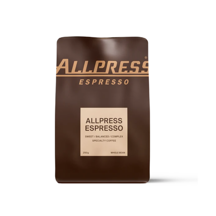 Allpress Espresso Blend Whole Bean 250g | Auckland Grocery Delivery Get Allpress Espresso Blend Whole Bean 250g delivered to your doorstep by your local Auckland grocery delivery. Shop Paddock To Pantry. Convenient online food shopping in NZ | Grocery Delivery Auckland | Grocery Delivery Nationwide | Fruit Baskets NZ | Online Food Shopping NZ Shop Allpress Espresso Blend Whole Bean at Paddock to Pantry. Premium NZ coffee beans delivered fast from your trusted online gourmet grocery store.