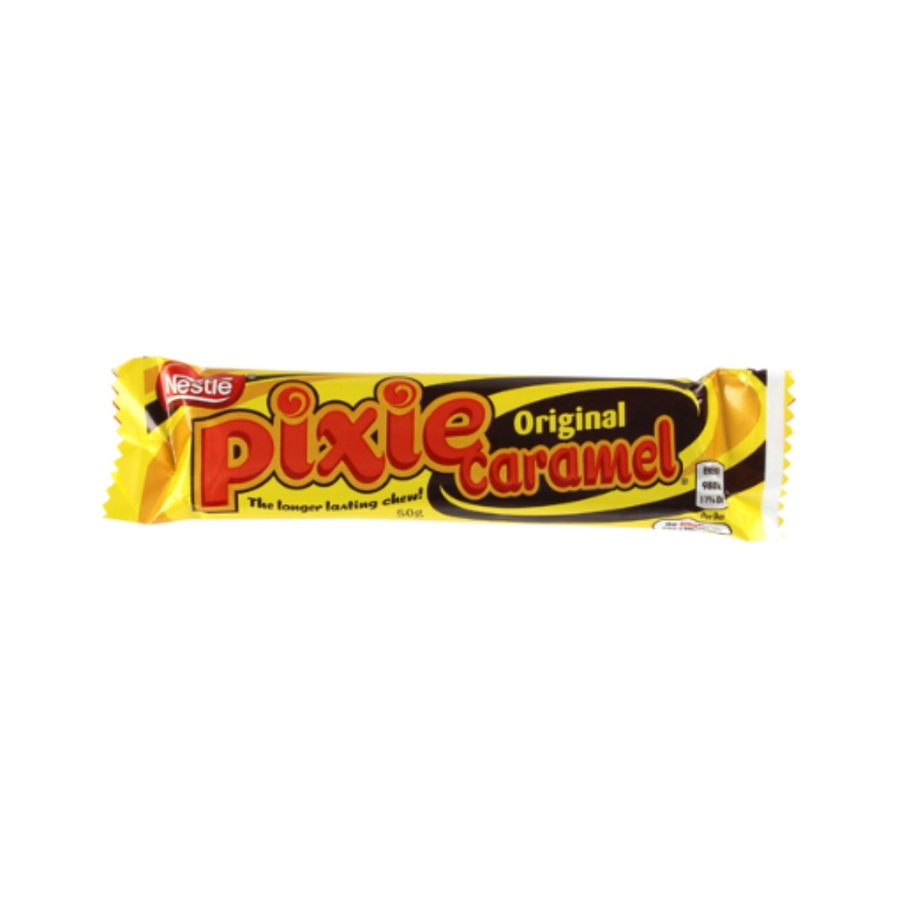 Pixie Caramel - 50g | Auckland Grocery Delivery Get Pixie Caramel - 50g delivered to your doorstep by your local Auckland grocery delivery. Shop Paddock To Pantry. Convenient online food shopping in NZ | Grocery Delivery Auckland | Grocery Delivery Nationwide | Fruit Baskets NZ | Online Food Shopping NZ Buy Nestlé Pixie Caramel at Paddock to Pantry – classic NZ chocolate bar with express grocery delivery from your local online supermarket.