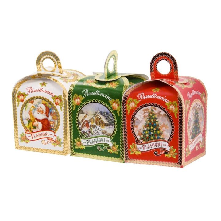Flamigni Mini Panettone Hanging Case | Auckland Grocery Delivery Get Flamigni Mini Panettone Hanging Case delivered to your doorstep by your local Auckland grocery delivery. Shop Paddock To Pantry. Convenient online food shopping in NZ | Grocery Delivery Auckland | Grocery Delivery Nationwide | Fruit Baskets NZ | Online Food Shopping NZ Cute mini Italian panettone in a festive hanging case. Perfect for gifting or tree decorating. Shop Christmas treats online NZ-wide.