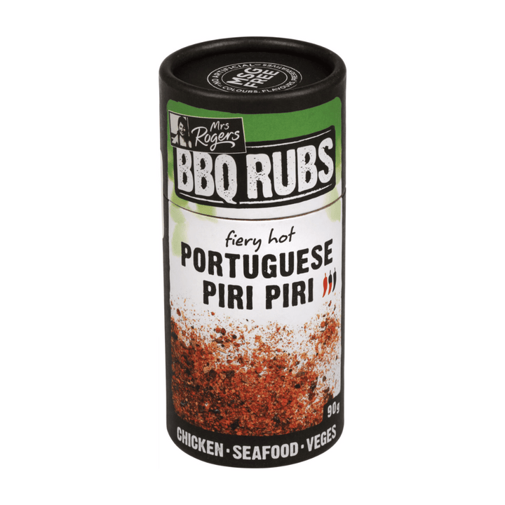 Mrs Rogers BQQ Port Piri Piri 90g | Auckland Grocery Delivery Get Mrs Rogers BQQ Port Piri Piri 90g delivered to your doorstep by your local Auckland grocery delivery. Shop Paddock To Pantry. Convenient online food shopping in NZ | Grocery Delivery Auckland | Grocery Delivery Nationwide | Fruit Baskets NZ | Online Food Shopping NZ Mrs Rogers BBQ Port Piri Piri 90g brings a fiery and flavorful kick to your grilling and cooking. Seasonings available nationwide.