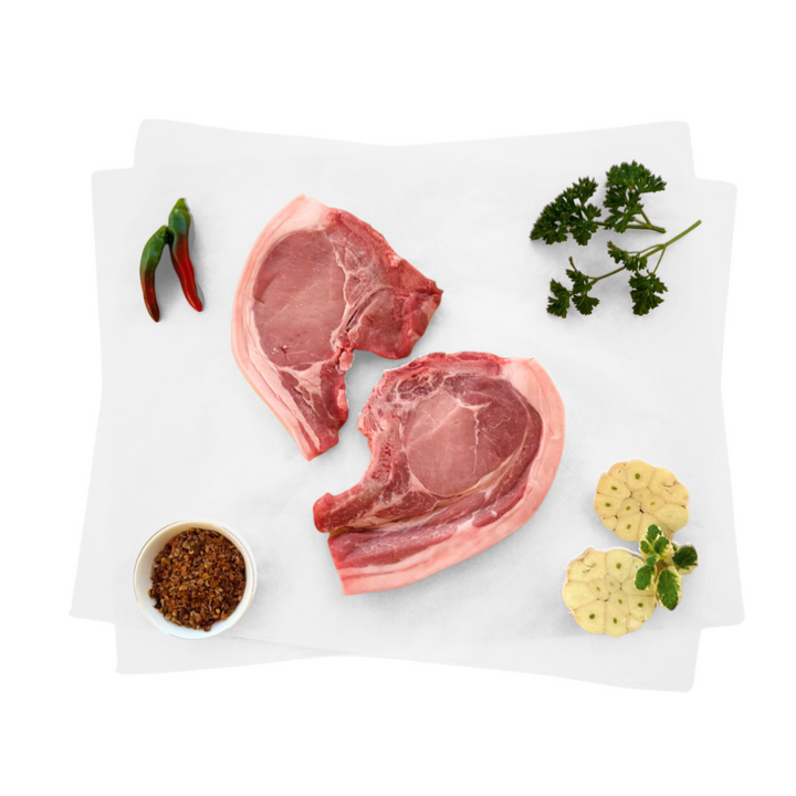 Pork Loin Chops 500g | Auckland Grocery Delivery Get Pork Loin Chops 500g delivered to your doorstep by your local Auckland grocery delivery. Shop Paddock To Pantry. Convenient online food shopping in NZ | Grocery Delivery Auckland | Grocery Delivery Nationwide | Fruit Baskets NZ | Online Food Shopping NZ The perfect centrepiece for your next dinner party! A guaranteed crowd-pleaser that'll have 'em chompin' at the bit | Delivered Fresh Overnight Nationwide