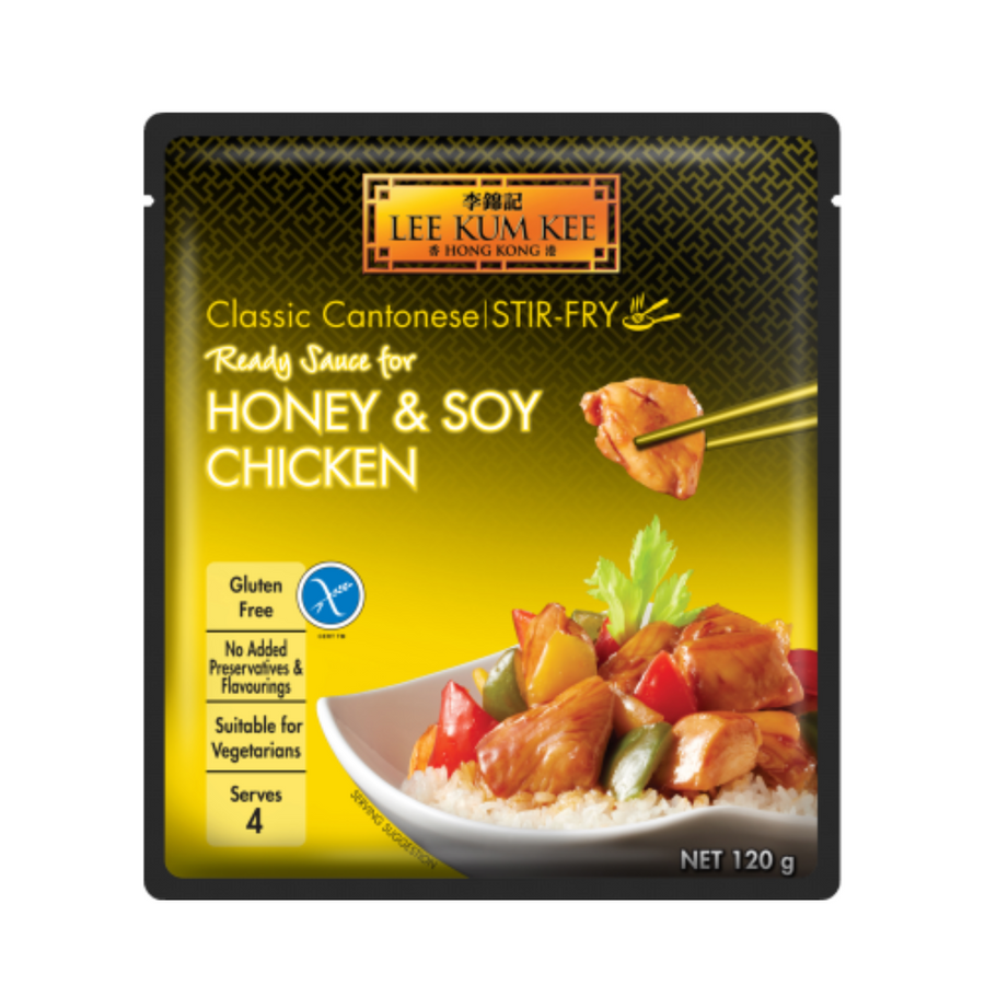 Lee Kum Kee Honey and Soy Chicken 120g | Auckland Grocery Delivery Get Lee Kum Kee Honey and Soy Chicken 120g delivered to your doorstep by your local Auckland grocery delivery. Shop Paddock To Pantry. Convenient online food shopping in NZ | Grocery Delivery Auckland | Grocery Delivery Nationwide | Fruit Baskets NZ | Online Food Shopping NZ Lee Kum Kee Honey and Soy Chicken 120g Sauce brings a deliciously sweet and savory flavor to your meals. Quality sauces delivered door to door nationwide.