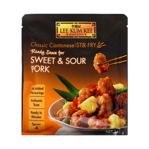 Lee Kum Kee Sweet & Sour Pork 145g | Auckland Grocery Delivery Get Lee Kum Kee Sweet & Sour Pork 145g delivered to your doorstep by your local Auckland grocery delivery. Shop Paddock To Pantry. Convenient online food shopping in NZ | Grocery Delivery Auckland | Grocery Delivery Nationwide | Fruit Baskets NZ | Online Food Shopping NZ Lee Kum Kee Sweet & Sour Pork 145g Sauce offers a perfect balance of sweet and tangy flavours. Free delivery on grocery orders over $150.