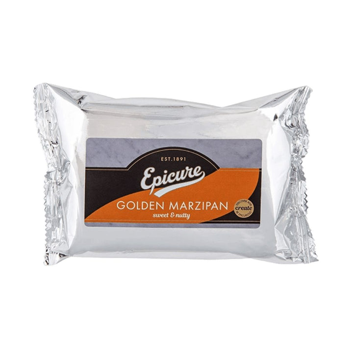 Epicure Golden Marzipan | Auckland Grocery Delivery Get Epicure Golden Marzipan delivered to your doorstep by your local Auckland grocery delivery. Shop Paddock To Pantry. Convenient online food shopping in NZ | Grocery Delivery Auckland | Grocery Delivery Nationwide | Fruit Baskets NZ | Online Food Shopping NZ Smooth golden almond marzipan perfect for cake icing and festive baking. Easy to mould and delicious. Shop Epicure baking essentials online NZ-wide.