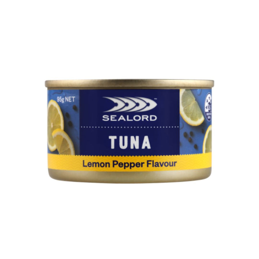 Seaload Lemon Pepper 95g | Auckland Grocery Delivery Get Seaload Lemon Pepper 95g delivered to your doorstep by your local Auckland grocery delivery. Shop Paddock To Pantry. Convenient online food shopping in NZ | Grocery Delivery Auckland | Grocery Delivery Nationwide | Fruit Baskets NZ | Online Food Shopping NZ Indulge in the exquisite flavor of Sealord Lemon Pepper tuna. Made with the highest quality ingredients, perfect for sandwiches, salads or as a delicious snack.