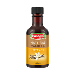 Hansells Vanilla Extract 100ml | Auckland Grocery Delivery Get Hansells Vanilla Extract 100ml delivered to your doorstep by your local Auckland grocery delivery. Shop Paddock To Pantry. Convenient online food shopping in NZ | Grocery Delivery Auckland | Grocery Delivery Nationwide | Fruit Baskets NZ | Online Food Shopping NZ Hansells Vanilla Extract adds a rich and authentic vanilla flavour to your baking and cooking. Baking needs delivered nationwide with Paddock to Pantry.