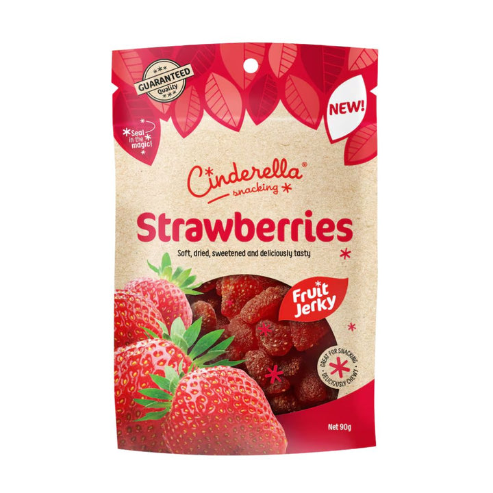 Cinderella Dried Strawberries | Auckland Grocery Delivery Get Cinderella Dried Strawberries delivered to your doorstep by your local Auckland grocery delivery. Shop Paddock To Pantry. Convenient online food shopping in NZ | Grocery Delivery Auckland | Grocery Delivery Nationwide | Fruit Baskets NZ | Online Food Shopping NZ Sweet, chewy dried strawberries made from real fruit. Perfect for snacking or baking. Shop dried fruit online with NZ-wide grocery delivery.