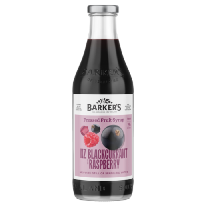 Barkers Blackcurrant and Raspberry Syrup | Auckland Grocery Delivery Get Barkers Blackcurrant and Raspberry Syrup delivered to your doorstep by your local Auckland grocery delivery. Shop Paddock To Pantry. Convenient online food shopping in NZ | Grocery Delivery Auckland | Grocery Delivery Nationwide | Fruit Baskets NZ | Online Food Shopping NZ Shop Barker’s Blackcurrant & Raspberry Syrup – NZ-made, gluten free and vegan. Perfect for fruity drinks, cocktails or desserts. Delivered nationwide.