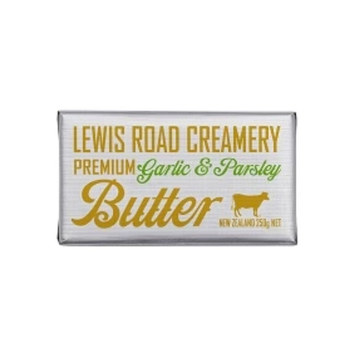 Lewis Road Creamery Garlic & Parsley Butter | Auckland Grocery Delivery Get Lewis Road Creamery Garlic & Parsley Butter delivered to your doorstep by your local Auckland grocery delivery. Shop Paddock To Pantry. Convenient online food shopping in NZ | Grocery Delivery Auckland | Grocery Delivery Nationwide | Fruit Baskets NZ | Online Food Shopping NZ Top up your Online Meat delivery with your favourite Deli items, including this delicious Lewis Road steak butter. The Meat Box delivers quality meat across NZ