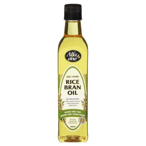 Alfa One Rice Bran Oil 500ml | Auckland Grocery Delivery Get Alfa One Rice Bran Oil 500ml delivered to your doorstep by your local Auckland grocery delivery. Shop Paddock To Pantry. Convenient online food shopping in NZ | Grocery Delivery Auckland | Grocery Delivery Nationwide | Fruit Baskets NZ | Online Food Shopping NZ Alfa One Rice Bran Oil provides a mild taste to enhance the flavours of your meals. Get this along with all your other groceries to be delivered nationwide.