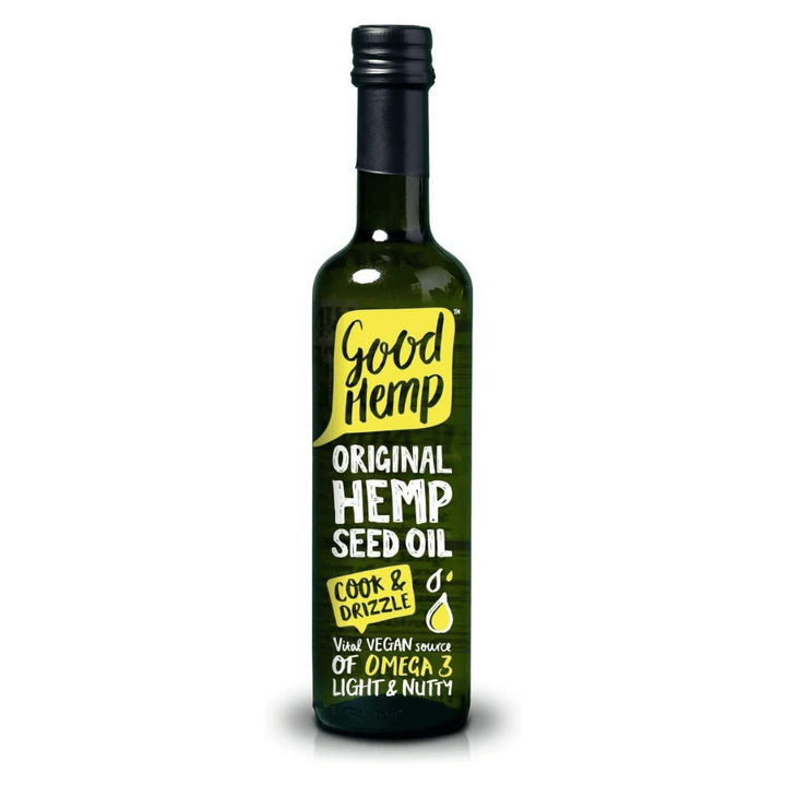 Good Hemp Seed Oil 500ml | Auckland Grocery Delivery Get Good Hemp Seed Oil 500ml delivered to your doorstep by your local Auckland grocery delivery. Shop Paddock To Pantry. Convenient online food shopping in NZ | Grocery Delivery Auckland | Grocery Delivery Nationwide | Fruit Baskets NZ | Online Food Shopping NZ Hemp seeds are high in all the good fats, so Good Hemps oil is packed full of omega 3 and is really low in saturated fat. Perfect for everyday cooking.