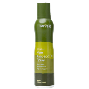 Harvest Avocado Oil Spray | Auckland Grocery Delivery Get Harvest Avocado Oil Spray delivered to your doorstep by your local Auckland grocery delivery. Shop Paddock To Pantry. Convenient online food shopping in NZ | Grocery Delivery Auckland | Grocery Delivery Nationwide | Fruit Baskets NZ | Online Food Shopping NZ Pure Harvest Avocado Oil spray is made with the goodness of pure avocados, delicately pressed, then bottled. Perfect addition to your oil collection