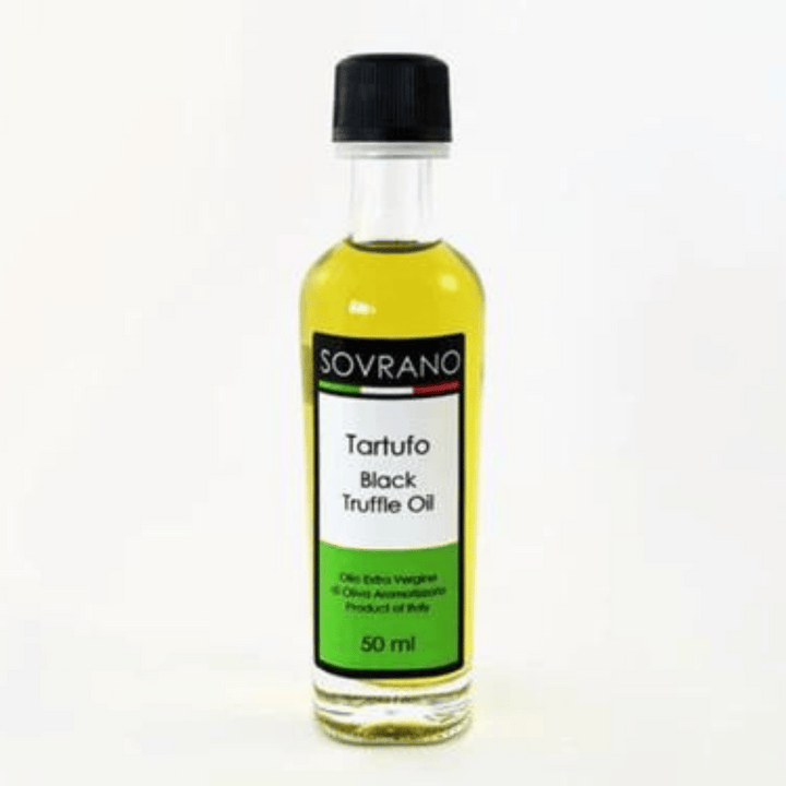 Sovrano Truffle Oil Blk 50ml | Auckland Grocery Delivery Get Sovrano Truffle Oil Blk 50ml delivered to your doorstep by your local Auckland grocery delivery. Shop Paddock To Pantry. Convenient online food shopping in NZ | Grocery Delivery Auckland | Grocery Delivery Nationwide | Fruit Baskets NZ | Online Food Shopping NZ This is top-quality Italian olive oil that has been infused with black truffles. Grocery delivery 7 days in Auckland & overnight NZ wide. Get free grocery delivery when you spend over $125.