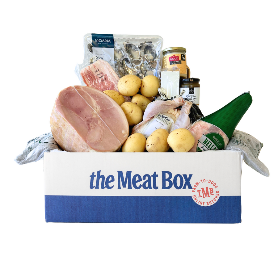 Premium Christmas Box | Auckland Grocery Delivery Get Premium Christmas Box delivered to your doorstep by your local Auckland grocery delivery. Shop Paddock To Pantry. Convenient online food shopping in NZ | Grocery Delivery Auckland | Grocery Delivery Nationwide | Fruit Baskets NZ | Online Food Shopping NZ Your Christmas Lunch just got upgraded with our Christmas Box. From the classic cuts to the classic nibbles! This box has everything! | Delivery NZ Wide.

