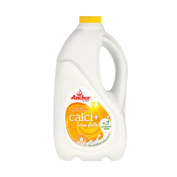 Anchor Calci + 2L | Auckland Grocery Delivery Get Anchor Calci + 2L delivered to your doorstep by your local Auckland grocery delivery. Shop Paddock To Pantry. Convenient online food shopping in NZ | Grocery Delivery Auckland | Grocery Delivery Nationwide | Fruit Baskets NZ | Online Food Shopping NZ Calcium is an important part of any balanced diet – and just one glass of Anchor Calci+™ can provide half of your daily recommended intake. | Online Grocer NZ