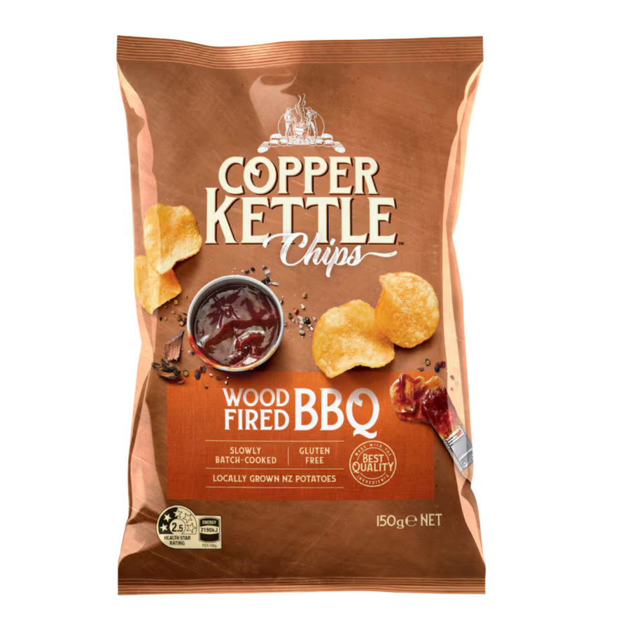 Bluebird Copper Kettle BBQ Wood Fire 150g | Auckland Grocery Delivery Get Bluebird Copper Kettle BBQ Wood Fire 150g delivered to your doorstep by your local Auckland grocery delivery. Shop Paddock To Pantry. Convenient online food shopping in NZ | Grocery Delivery Auckland | Grocery Delivery Nationwide | Fruit Baskets NZ | Online Food Shopping NZ Copper Kettle BBQ Wood Fire 150g Available for delivery to your doorstep with Paddock To Pantry’s Nationwide Grocery Delivery. Online shopping made easy in NZ