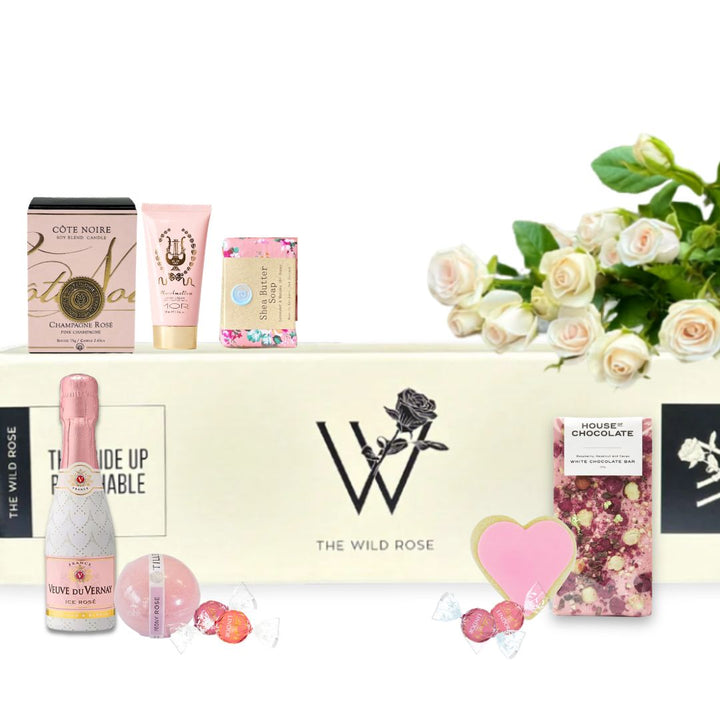 Spoil Her Flower Gift Box | Auckland Grocery Delivery Get Spoil Her Flower Gift Box delivered to your doorstep by your local Auckland grocery delivery. Shop Paddock To Pantry. Convenient online food shopping in NZ | Grocery Delivery Auckland | Grocery Delivery Nationwide | Fruit Baskets NZ | Online Food Shopping NZ Spoil someone special with flowers, rosé, luxury pamper products and chocolate. Beautifully presented for nationwide NZ gift delivery. Shop online now.