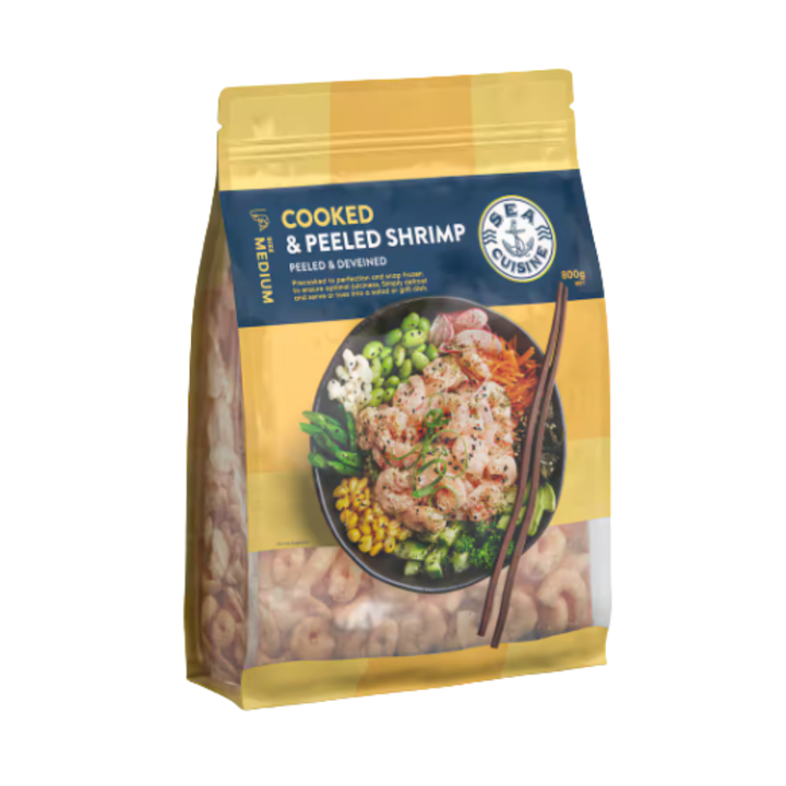 Sea Cuisine Shrimps Cooked & Peeled | Auckland Grocery Delivery Get Sea Cuisine Shrimps Cooked & Peeled delivered to your doorstep by your local Auckland grocery delivery. Shop Paddock To Pantry. Convenient online food shopping in NZ | Grocery Delivery Auckland | Grocery Delivery Nationwide | Fruit Baskets NZ | Online Food Shopping NZ Buy Sea Cuisine Cooked & Peeled Shrimps online at Paddock to Pantry. Ready-to-use shrimps perfect for salads, pasta, and platters.