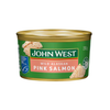 John West Pink Salmon 210g Buy John West Pink Salmon 210g online at Paddock to Pantry. Canned salmon perfect for salads, sandwiches, patties, and family meals.