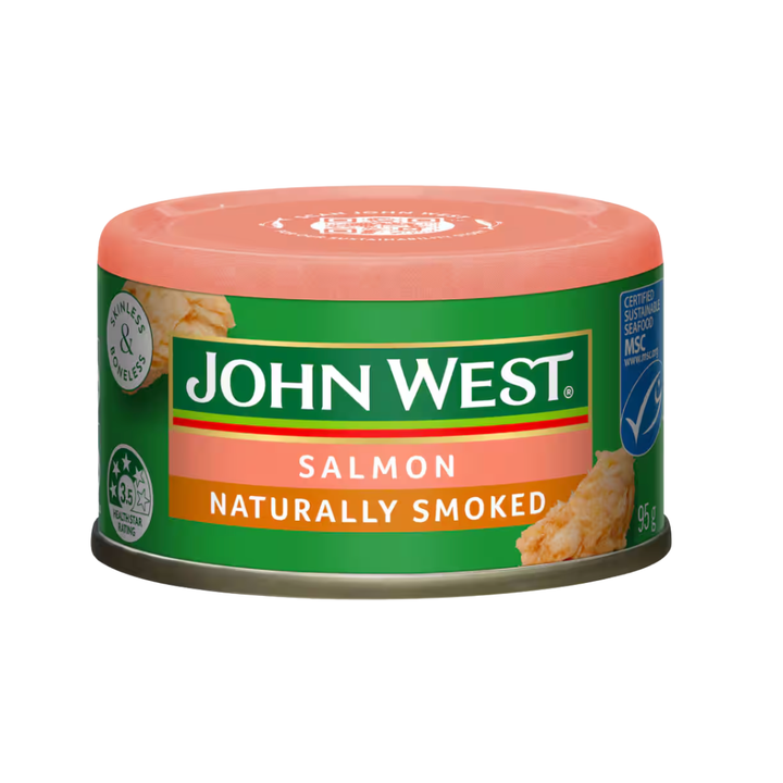John West Tempters Salmon Natural Smoked | Auckland Grocery Delivery Get John West Tempters Salmon Natural Smoked delivered to your doorstep by your local Auckland grocery delivery. Shop Paddock To Pantry. Convenient online food shopping in NZ | Grocery Delivery Auckland | Grocery Delivery Nationwide | Fruit Baskets NZ | Online Food Shopping NZ Buy John West Salmon Tempter Salmon in Spring Water 95g online at Paddock to Pantry. Perfect for salads, wraps, sandwiches, and lunches.