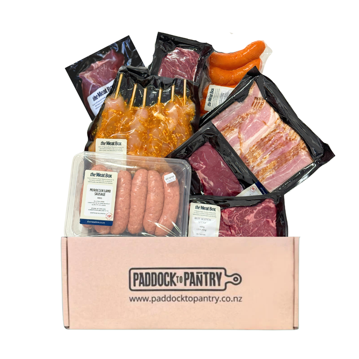 Christmas BBQ Box | Auckland Grocery Delivery Get Christmas BBQ Box delivered to your doorstep by your local Auckland grocery delivery. Shop Paddock To Pantry. Convenient online food shopping in NZ | Grocery Delivery Auckland | Grocery Delivery Nationwide | Fruit Baskets NZ | Online Food Shopping NZ Hosting a BBQ Christmas Party! That's the unique Kiwi way! Get this Christmas BBQ Box delivered Nationwide in time for your party! | Christmas Paddock to Pantry
