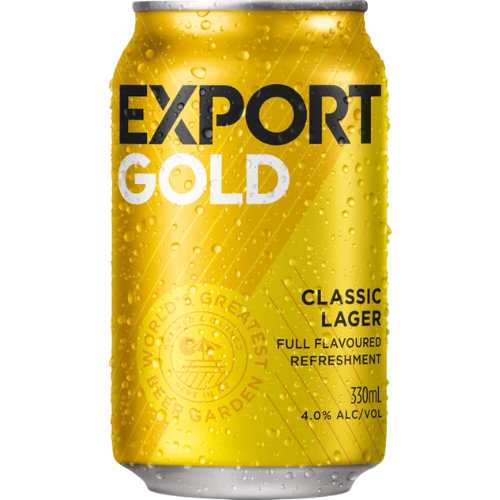 Export Gold Classic Lager Cans 12 x 330ml (Box) | Auckland Grocery Delivery Get Export Gold Classic Lager Cans 12 x 330ml (Box) delivered to your doorstep by your local Auckland grocery delivery. Shop Paddock To Pantry. Convenient online food shopping in NZ | Grocery Delivery Auckland | Grocery Delivery Nationwide | Fruit Baskets NZ | Online Food Shopping NZ 