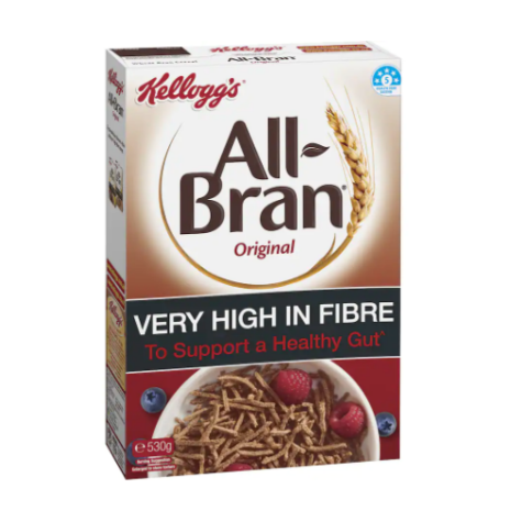 Kellogg's All Bran Original - 530g | Auckland Grocery Delivery Get Kellogg's All Bran Original - 530g delivered to your doorstep by your local Auckland grocery delivery. Shop Paddock To Pantry. Convenient online food shopping in NZ | Grocery Delivery Auckland | Grocery Delivery Nationwide | Fruit Baskets NZ | Online Food Shopping NZ 