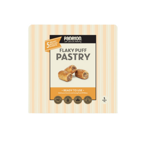 Paneton Flaky Puff Pastry 5 Sheets 750g | Auckland Grocery Delivery Get Paneton Flaky Puff Pastry 5 Sheets 750g delivered to your doorstep by your local Auckland grocery delivery. Shop Paddock To Pantry. Convenient online food shopping in NZ | Grocery Delivery Auckland | Grocery Delivery Nationwide | Fruit Baskets NZ | Online Food Shopping NZ 