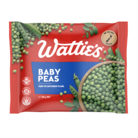 Wattie's Baby Peas 750g | Auckland Grocery Delivery Get Wattie's Baby Peas 750g delivered to your doorstep by your local Auckland grocery delivery. Shop Paddock To Pantry. Convenient online food shopping in NZ | Grocery Delivery Auckland | Grocery Delivery Nationwide | Fruit Baskets NZ | Online Food Shopping NZ Watties Baby Peas Get them delivered to your door 7 days with Auckland Grocery Delivery