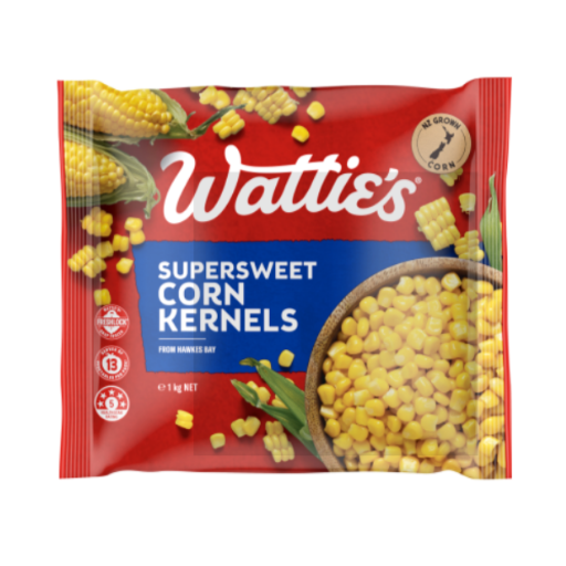 Wattie's Supersweet Corn Kernels - 1kg | Auckland Grocery Delivery Get Wattie's Supersweet Corn Kernels - 1kg delivered to your doorstep by your local Auckland grocery delivery. Shop Paddock To Pantry. Convenient online food shopping in NZ | Grocery Delivery Auckland | Grocery Delivery Nationwide | Fruit Baskets NZ | Online Food Shopping NZ Wattie's Supersweet Corn Kernels Get them delivered to your door 7 days with Auckland Grocery Delivery