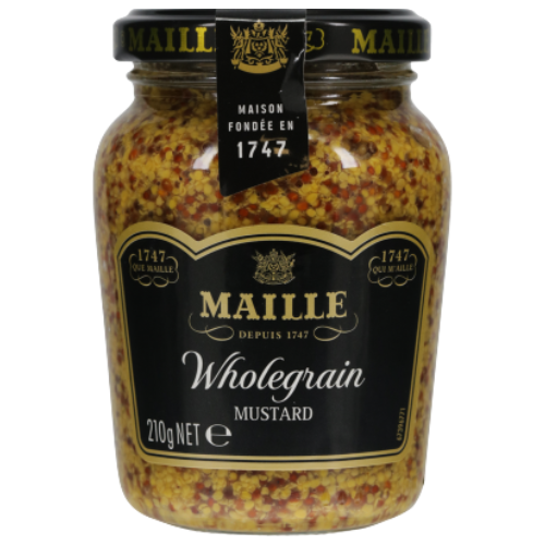 Maille Wholegrain Mustard 210g | Auckland Grocery Delivery Get Maille Wholegrain Mustard 210g delivered to your doorstep by your local Auckland grocery delivery. Shop Paddock To Pantry. Convenient online food shopping in NZ | Grocery Delivery Auckland | Grocery Delivery Nationwide | Fruit Baskets NZ | Online Food Shopping NZ 