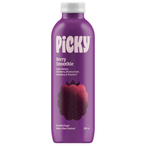 Picky Berry Smoothie 800ml | Auckland Grocery Delivery Get Picky Berry Smoothie 800ml delivered to your doorstep by your local Auckland grocery delivery. Shop Paddock To Pantry. Convenient online food shopping in NZ | Grocery Delivery Auckland | Grocery Delivery Nationwide | Fruit Baskets NZ | Online Food Shopping NZ 