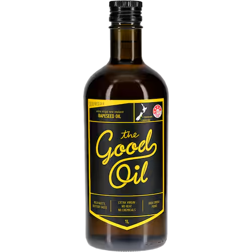 The Good Oil Rapeseed Oil Extra Virgin 1L | Auckland Grocery Delivery Get The Good Oil Rapeseed Oil Extra Virgin 1L delivered to your doorstep by your local Auckland grocery delivery. Shop Paddock To Pantry. Convenient online food shopping in NZ | Grocery Delivery Auckland | Grocery Delivery Nationwide | Fruit Baskets NZ | Online Food Shopping NZ 