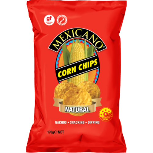 Mexicano Natural Corn Chips 170g | Auckland Grocery Delivery Get Mexicano Natural Corn Chips 170g delivered to your doorstep by your local Auckland grocery delivery. Shop Paddock To Pantry. Convenient online food shopping in NZ | Grocery Delivery Auckland | Grocery Delivery Nationwide | Fruit Baskets NZ | Online Food Shopping NZ 