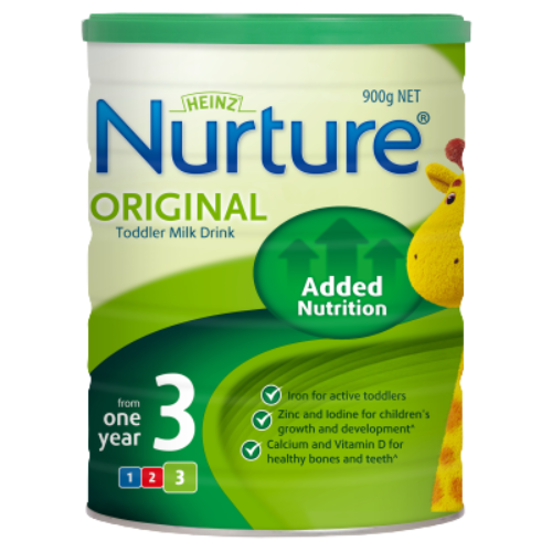Heinz Nurture Original 3 From 1 Year Toddler Milk Drink 900g 