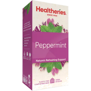 Healtheries Tea Bags Peppermint 20 Pack | Auckland Grocery Delivery Get Healtheries Tea Bags Peppermint 20 Pack delivered to your doorstep by your local Auckland grocery delivery. Shop Paddock To Pantry. Convenient online food shopping in NZ | Grocery Delivery Auckland | Grocery Delivery Nationwide | Fruit Baskets NZ | Online Food Shopping NZ 