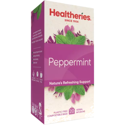 Healtheries Tea Bags Peppermint 20 Pack | Auckland Grocery Delivery Get Healtheries Tea Bags Peppermint 20 Pack delivered to your doorstep by your local Auckland grocery delivery. Shop Paddock To Pantry. Convenient online food shopping in NZ | Grocery Delivery Auckland | Grocery Delivery Nationwide | Fruit Baskets NZ | Online Food Shopping NZ 