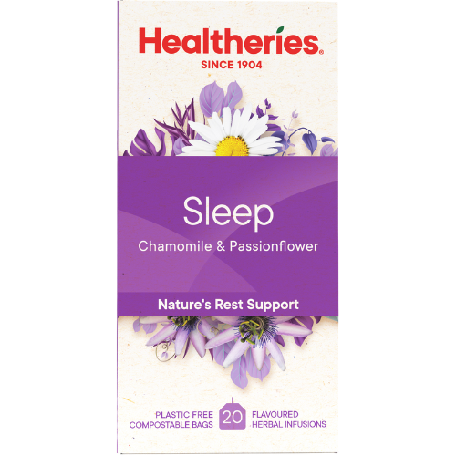 Healtheries Tea Bags Sleep Chamomile & Passionflower 20 Pack | Auckland Grocery Delivery Get Healtheries Tea Bags Sleep Chamomile & Passionflower 20 Pack delivered to your doorstep by your local Auckland grocery delivery. Shop Paddock To Pantry. Convenient online food shopping in NZ | Grocery Delivery Auckland | Grocery Delivery Nationwide | Fruit Baskets NZ | Online Food Shopping NZ 