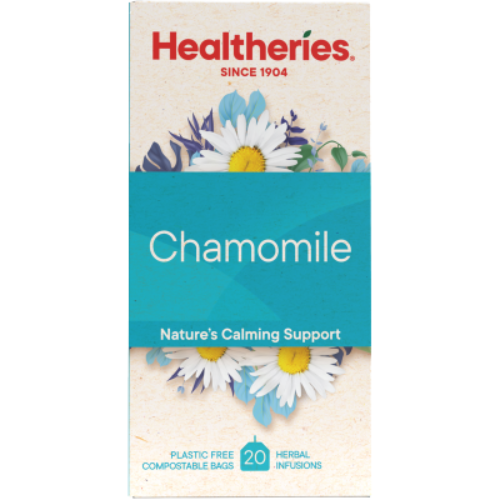 Healtheries Chamomile Tea Bags 20pk | Auckland Grocery Delivery Get Healtheries Chamomile Tea Bags 20pk delivered to your doorstep by your local Auckland grocery delivery. Shop Paddock To Pantry. Convenient online food shopping in NZ | Grocery Delivery Auckland | Grocery Delivery Nationwide | Fruit Baskets NZ | Online Food Shopping NZ 