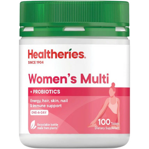 Healtheries Multi Women One A Day 100pk | Auckland Grocery Delivery Get Healtheries Multi Women One A Day 100pk delivered to your doorstep by your local Auckland grocery delivery. Shop Paddock To Pantry. Convenient online food shopping in NZ | Grocery Delivery Auckland | Grocery Delivery Nationwide | Fruit Baskets NZ | Online Food Shopping NZ 