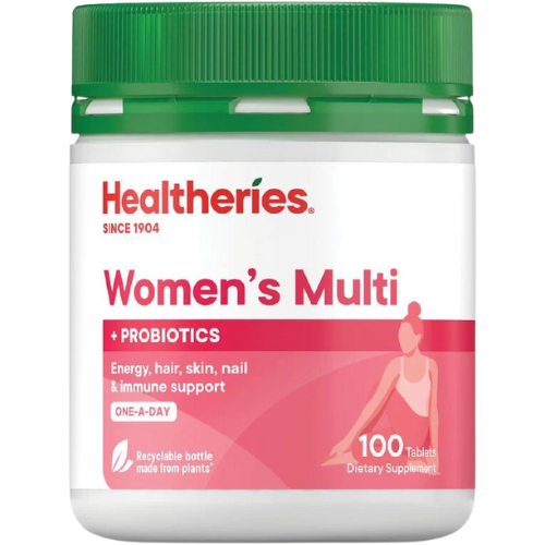 Healtheries Multi Women One A Day 100pk | Auckland Grocery Delivery Get Healtheries Multi Women One A Day 100pk delivered to your doorstep by your local Auckland grocery delivery. Shop Paddock To Pantry. Convenient online food shopping in NZ | Grocery Delivery Auckland | Grocery Delivery Nationwide | Fruit Baskets NZ | Online Food Shopping NZ 