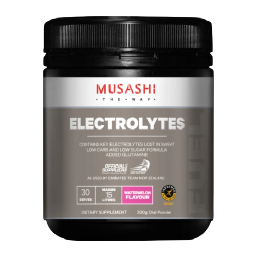 Musashi Electrolyte Watermelon Powder 300g | Auckland Grocery Delivery Get Musashi Electrolyte Watermelon Powder 300g delivered to your doorstep by your local Auckland grocery delivery. Shop Paddock To Pantry. Convenient online food shopping in NZ | Grocery Delivery Auckland | Grocery Delivery Nationwide | Fruit Baskets NZ | Online Food Shopping NZ 