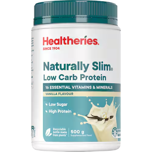 Healtheries Naturally Slim Nutrition Formula Vanilla 500g | Auckland Grocery Delivery Get Healtheries Naturally Slim Nutrition Formula Vanilla 500g delivered to your doorstep by your local Auckland grocery delivery. Shop Paddock To Pantry. Convenient online food shopping in NZ | Grocery Delivery Auckland | Grocery Delivery Nationwide | Fruit Baskets NZ | Online Food Shopping NZ 