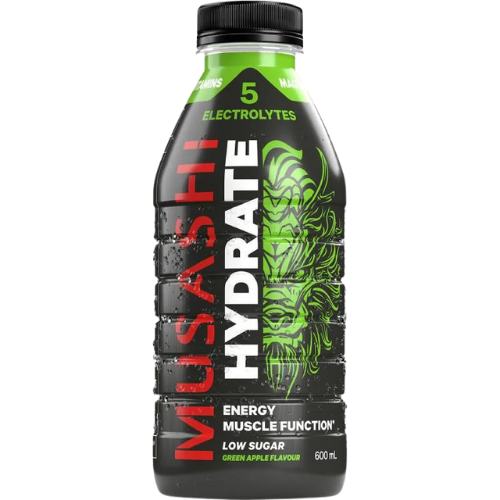 Musashi Hydrate Green Apple Energy Drink 600ml | Auckland Grocery Delivery Get Musashi Hydrate Green Apple Energy Drink 600ml delivered to your doorstep by your local Auckland grocery delivery. Shop Paddock To Pantry. Convenient online food shopping in NZ | Grocery Delivery Auckland | Grocery Delivery Nationwide | Fruit Baskets NZ | Online Food Shopping NZ 
