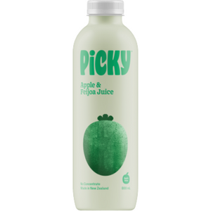Picky Apple & Feijoa Juice 800ml | Auckland Grocery Delivery Get Picky Apple & Feijoa Juice 800ml delivered to your doorstep by your local Auckland grocery delivery. Shop Paddock To Pantry. Convenient online food shopping in NZ | Grocery Delivery Auckland | Grocery Delivery Nationwide | Fruit Baskets NZ | Online Food Shopping NZ 